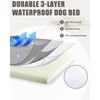 NUPIDA Orthopedic Dog Beds for Medium Dogs Waterproof Dog Bed