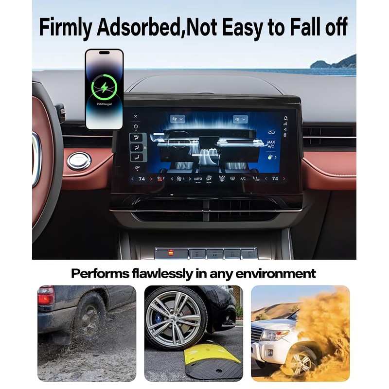 AbeeyGeomarn Car Phone Holder for Lincoln Nautilus 2023-2025 Accessories Apply