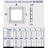 Inspection Door, Inspection Flap, High-Quality ABS Plastic, White, Choice of