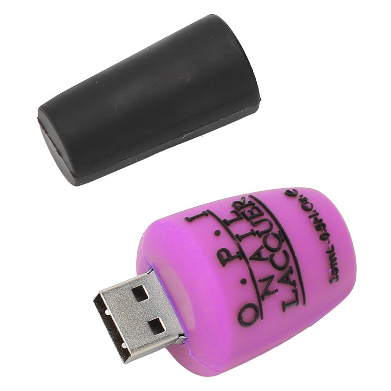 USB Flash Driver Interesting Silicone Perfume Bottle Portable Storage Memory