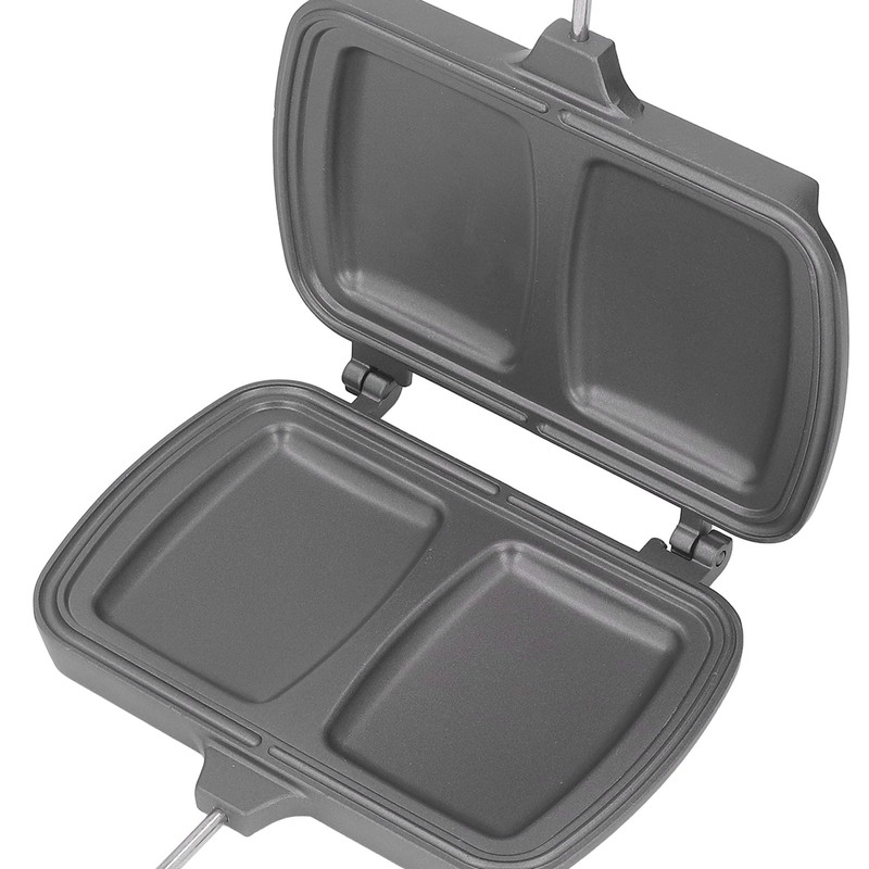 Double Sided Frying Pan Fast Heat Conduction Evenly Heated Detachable