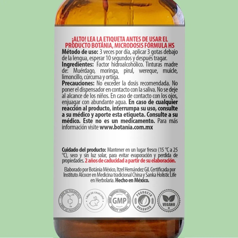 Microdosis Botánia Fórmula Hs