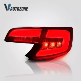 VLAND LED Tail Lights For Toyota Camry 2012-2014 Red Lens Replacement Left+Right