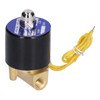 Electric Solenoid Valve Small Normally Closed for Water Air Diesel