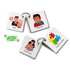 Plastic Communication Cards for Special Needs, Set of 60 Picture