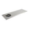KF28 Silver Stainless Steel Bar Glass Drainage Tray Drip Tray