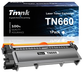 TN660 Toner Cartridge for Brother TN-660 use with HL-L2380DW HL-L2320D HL-L2340DW DCP-L2540DW MFC-L2700DW MFC-L2720DW Printer