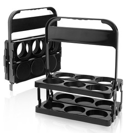 AFAIK 2 Pack Foldable and Portable Bottle Holder for 6 Bottles (Pack of 2)