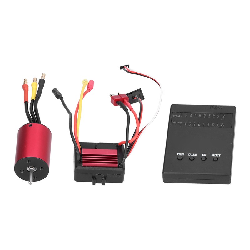 2838 4500KV 4P Brushless Motor 35A Brushless ESC+Programming Card for