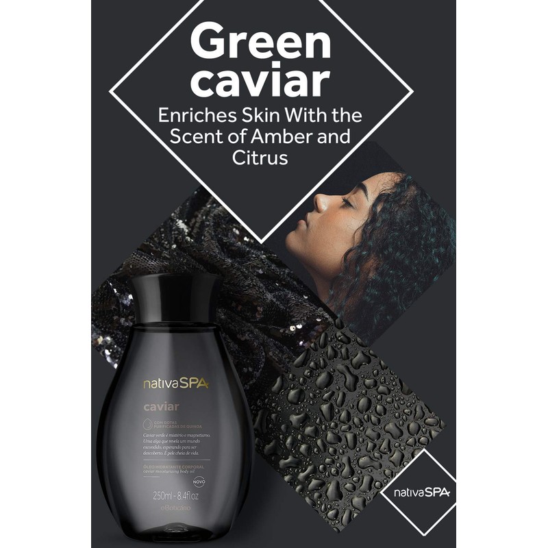 Boticario Nativa Spa (Caviar) - Oleo Hidratante Corporal 250 Ml