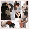 BLUE SINCERE Smartphone Pouch, Genuine Leather, Cowhide Leather, Cross-body Vertical,