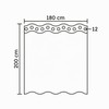Kleine Wolke Cristal 5174116305 Shower Curtain 180 x 200 cm