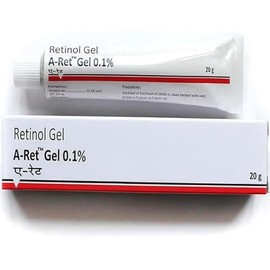 Retinol Gel 0.1 Vitamin A Repairs Fine Lines & Wrinkles, Scar Treatment, Age and Sun Spots, Anti-Aging Formula , 20 Grams