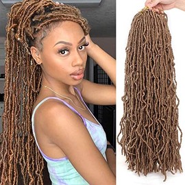Soft Locs Crochet Hair 24Inch 6Packs Faux Locs Crochet Hair (24Inch of 6Packs, #27)
