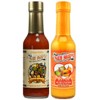 Marie Sharp's Smoked and Pure Mango Habanero Pepper Sauce 5 Ounce Combo (Pack of 2)