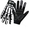 QEPAE Breathable Auto Racing Gloves Anti-Slip Full Finger Gloves for