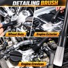 4-Piece Car Detailing Brush Set for Interior Cleaning – Multi-Brush