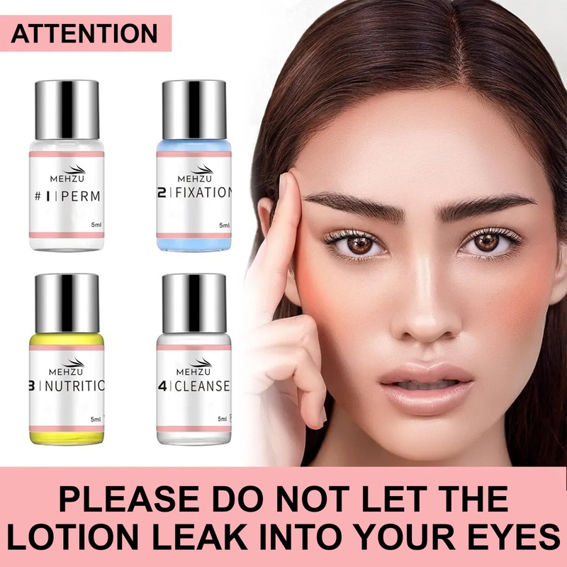Lash Lift Kit - Eyelash Perm Kit with Upgraded Glue,