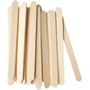 50/100/150pcs Wooden Craft Sticks Paddle Popsicle Coffee Stirrers Ice Cream