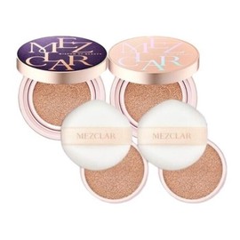 Mezcla Air Fit Cover Cushion Kim Ho-young skincare product + 1 refill (case random) Home shopping latest - No. 21 product + refill / 메즈클라 에어핏 커버 쿠션 김호영 스킨케어 본품+리필 1개 (케이스랜덤) 홈쇼핑 최신 - 21호 본품+리필