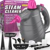 Pressurized Handheld Steam Cleaner with 10pcs Accessories&Safety Lock, Multi-Purpose Natural