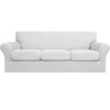 Easy-Going 4 Pieces Stretch Soft Couch Cover for Dogs -