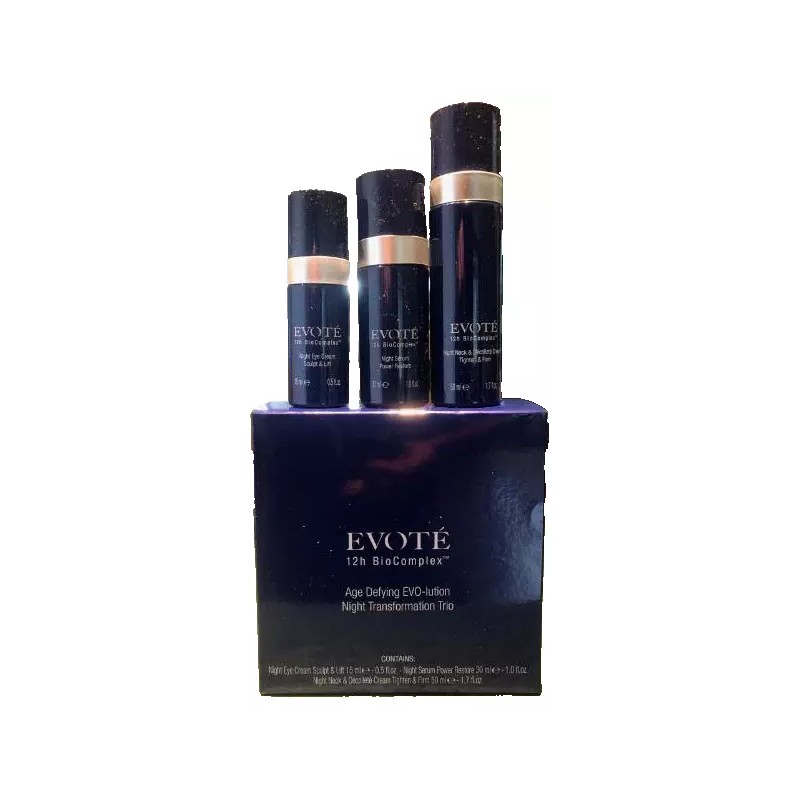Evote 12th Biocomplex Age Defying EVO-lution Night Transformation 3pcs Gift