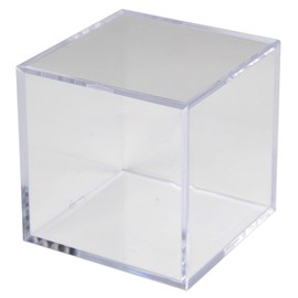 Minoru Kagaku Kogyo Minoru Cube MCV-1 UV Protection, Clear x Clear, S Display Case