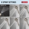 Delta Faucet ProClean Brushed Nickel Shower Head with Handheld, Showerhead