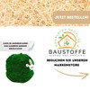 20 kg (kg) wood wool, natural, strawberry wool, made in