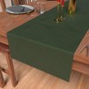 Luxury Green Table Runner 40 x 180 cm Soleil d'ocre