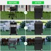 PATWING Grill Cover, 600D Oxford Fabric, Black Cover, Grill, Weatherproof