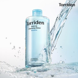 Torriden Dive-in Low Molecular Hyaluronic Acid Cleansing Water Sensitive 400ml / 토리든 다이브인 저분자 히알루론산 클렌징 워터 센서티브 400ml