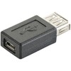 auvisio USB 2.0 Adapter USB A Female to Micro USB