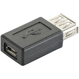 auvisio USB 2.0 Adapter USB A Female to Micro USB Type B Female