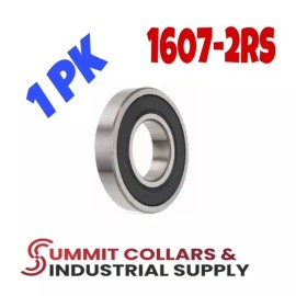SUMMIT COLLARS 1607 2RS SEALED BALL BEARING 7/16 ID X 29/32 OD X 5/16 WIDE  (1PK)