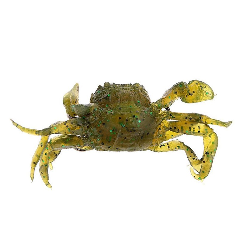 BESPORTBLE Seabass Fishing Lures Artificial Bait Simulation Fishing Lures Crab