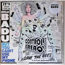 ERYKAH BADU : BUT YOU CAINT US MY PHONE - NEW SEALED PURPLE COLORED LP