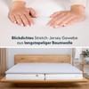 Jona Sleep Topper Cover Fitted Sheet Cotton Oeko Tex Fitted