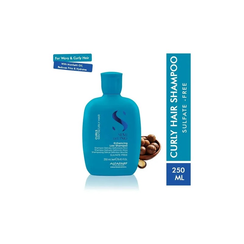 Alfaparf Curls Low Shampoo Rizos Ondulados Y Rizados 250ml.
