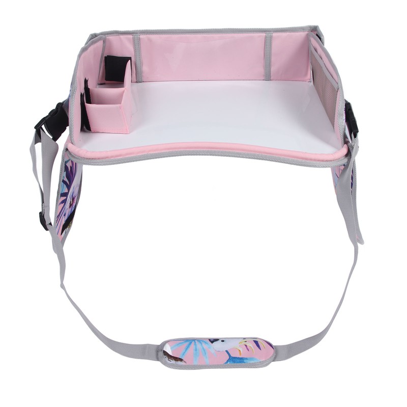 Kids Travel Tray Erasable Drawing Board Organization Pockets Activity Essentials