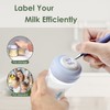 Maymom Screw Lids Aka Travel Caps with Rewritable Sealing Disc