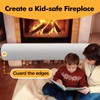 Thick Memory Foam Fireplace Baby Proofing, 90.5x15 in Soft Hearth