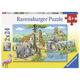 ラベンスバーガー(Ravensburger) 動物園へようこそ(24ピースx2) 07806 6