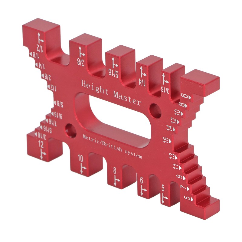 Dovetail Jig Tenon Caliper High Accuracy Laser Scales Carpentry Router