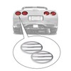 OLIMPOCICLI Corvette Tail Light Louver Cover Kit Fits: 1997-2004 Corvettes,