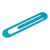 sourcing map Straight Ruler 13 cm Metric Bookmark Clip Ruler