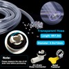 2 Packs Air Conditioner Drain Hose 6ft Portable AC Drain