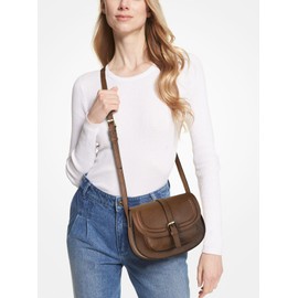 AFKOMST Crossbody Bags for Women,Small Saddle Purse and Boho Cross Body Handbags,Vegan Leather