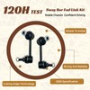 Chassora K750255 K750256 2PC Rear Stabilizer Sway Bar End Link